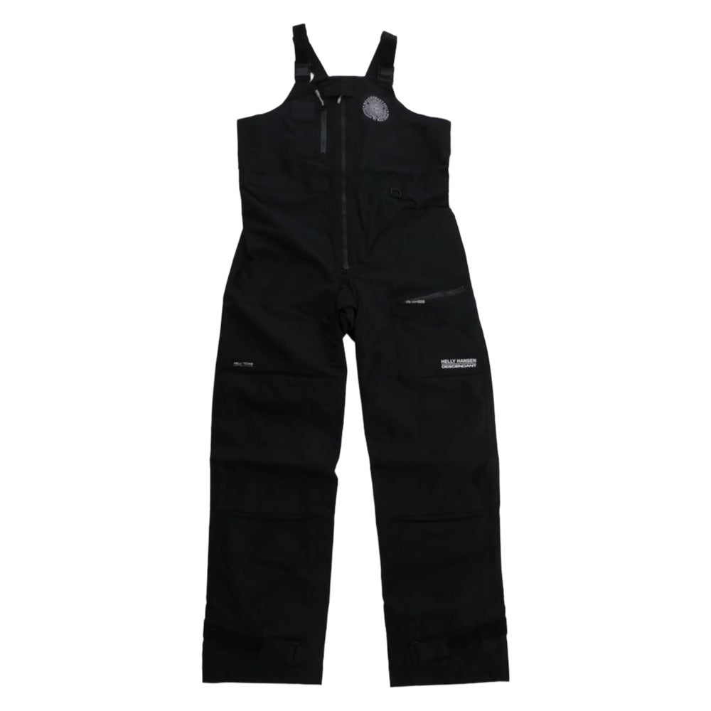 DESCENDANT ディセンダント 222HHDS-PTM01S HELLY HANSEN OCEAN FREY HELLY TECH TROUSERS オーシャン フレイ ヘリーテック トラウザー パンツ オーバーオール ブラック系 XL【極上美品】【中古】