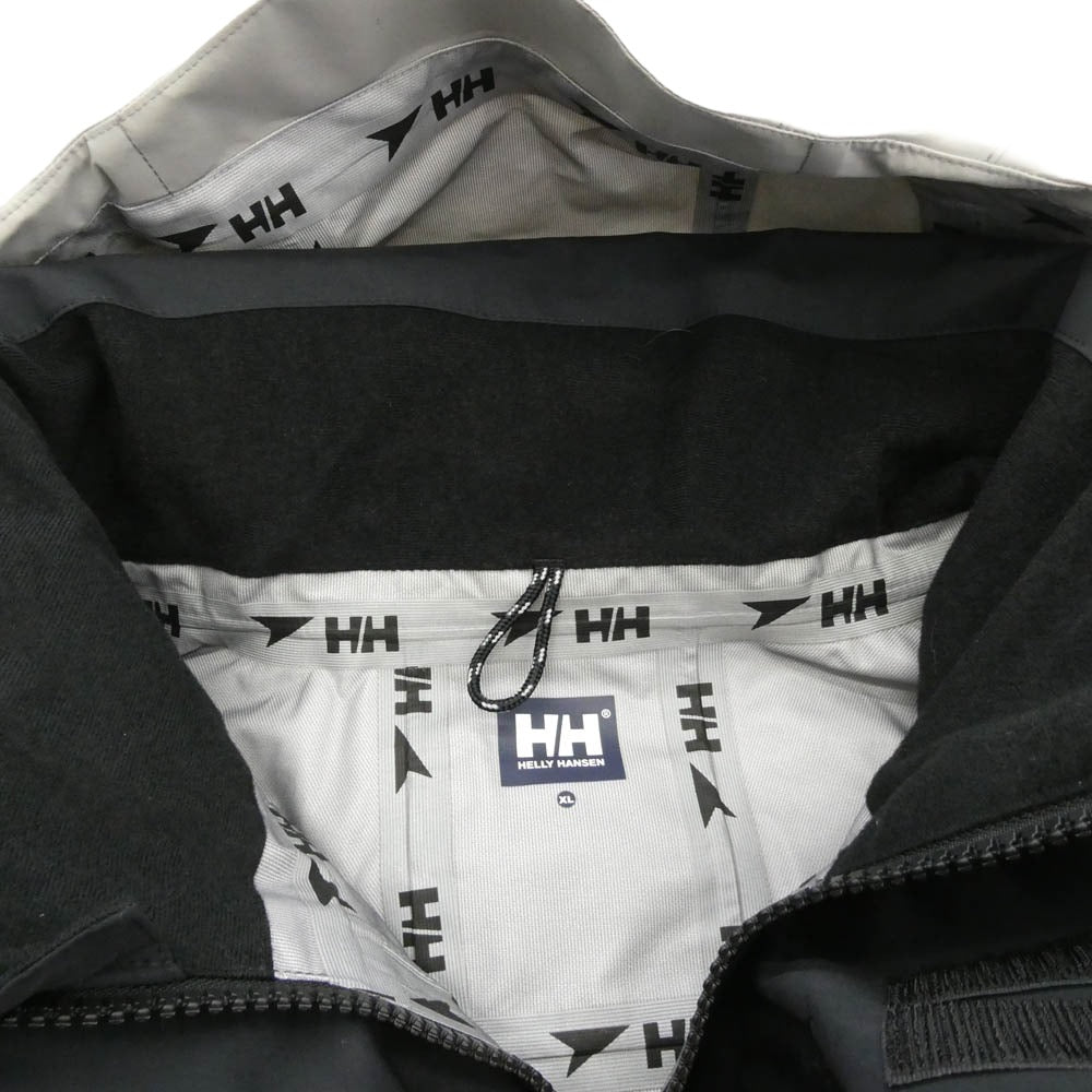 DESCENDANT ディセンダント HELLY HANSEN ヘリーハンセン HELLY HANSEN OCEAN FREY HELLY TECH SPINDRIFT JACKET オーシャン フレイ ヘリーテック スピンドリフト ジャケット ブラック系 XL【中古】