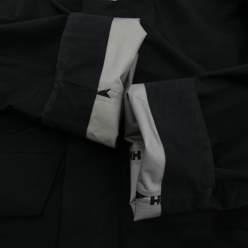 DESCENDANT ディセンダント HELLY HANSEN ヘリーハンセン HELLY HANSEN OCEAN FREY HELLY TECH SPINDRIFT JACKET オーシャン フレイ ヘリーテック スピンドリフト ジャケット ブラック系 XL【中古】