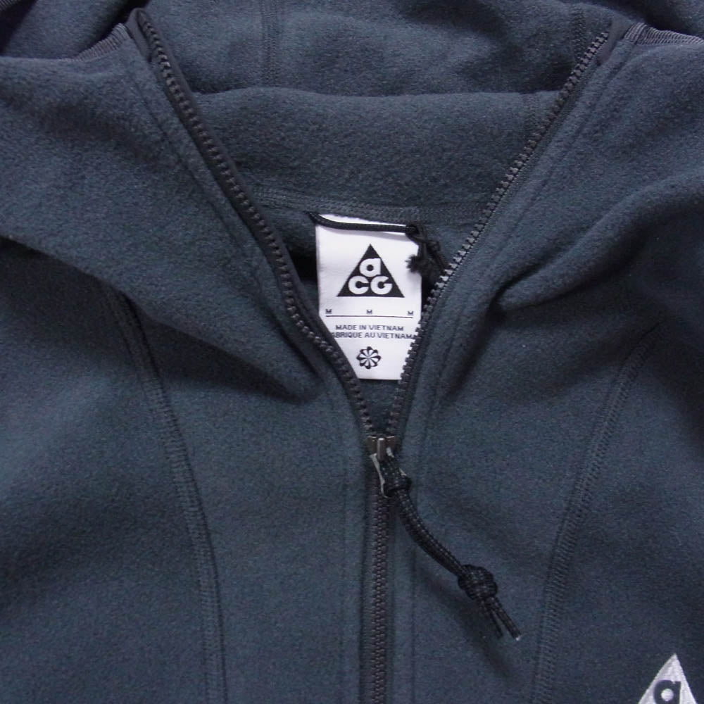 NIKE ナイキ FB8083-060 ACG WOLF TREE FZ HOODIE JACKET フリース フルジップ パーカー フーディー ジャケット グレー系 M【中古】