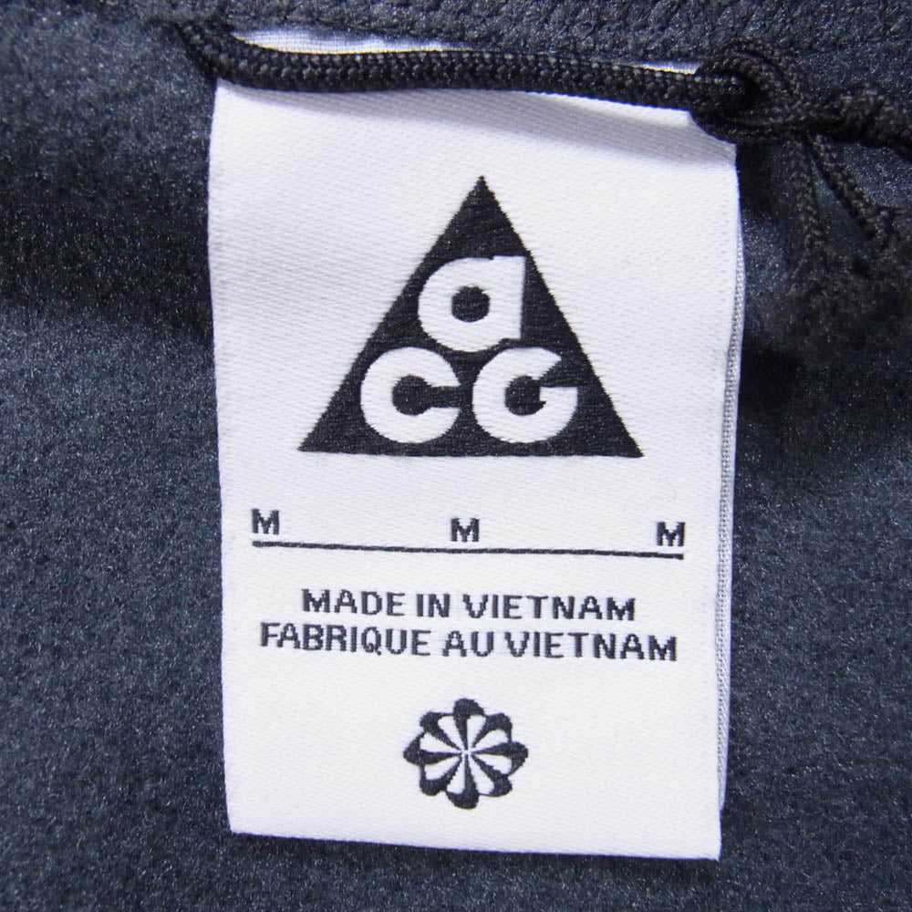 NIKE ナイキ FB8083-060 ACG WOLF TREE FZ HOODIE JACKET フリース フルジップ パーカー フーディー ジャケット グレー系 M【中古】