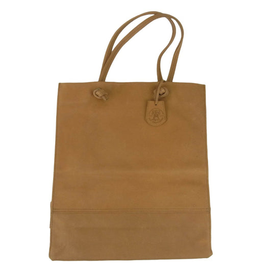 レン トウキョウジャパン 1-30-14143 ピッグ レザー トート バッグ ブラウン系【中古】