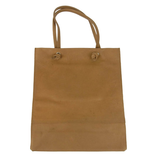 レン トウキョウジャパン 1-30-14143 ピッグ レザー トート バッグ ブラウン系【中古】