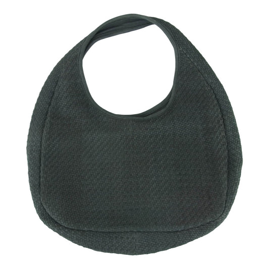 レン トウキョウジャパン 1-60-26452 シープ メッシュ レザー ハンド バッグ インド製 グレー系【中古】