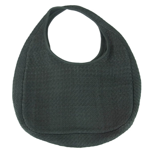 レン トウキョウジャパン 1-60-26452 シープ メッシュ レザー ハンド バッグ インド製 グレー系【中古】