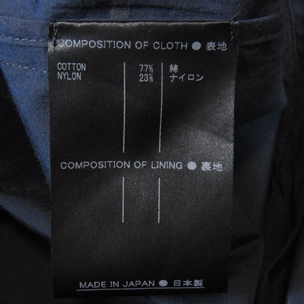 サポートサーフェス コットン 半袖 シャツ ブラウス ネイビー系 表記無し【中古】