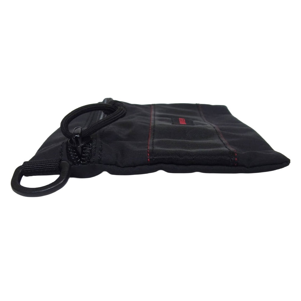 BRIEFING ブリーフィング FLAT POUCH M MW GENII フラット ポーチ ブラック系【中古】