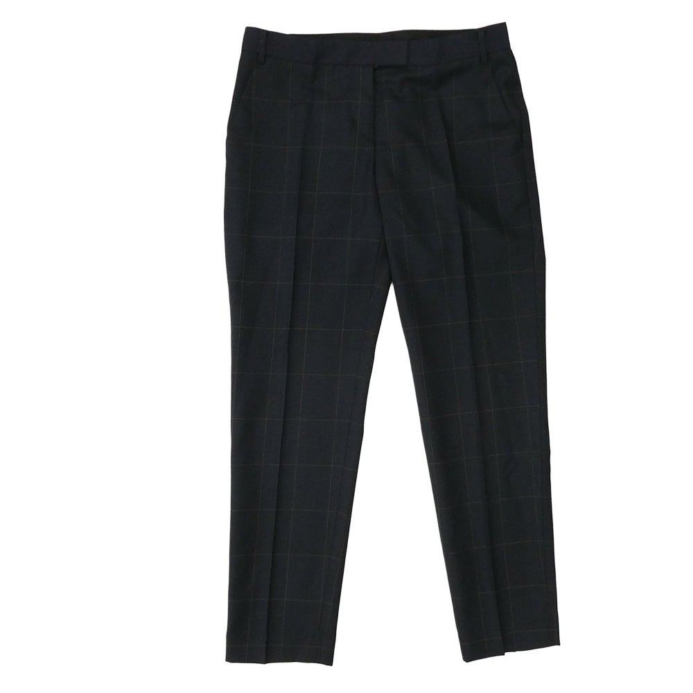 Paul Smith ポール・スミス ウール チェック セットアップ スーツ ネイビー系 42【美品】【中古】