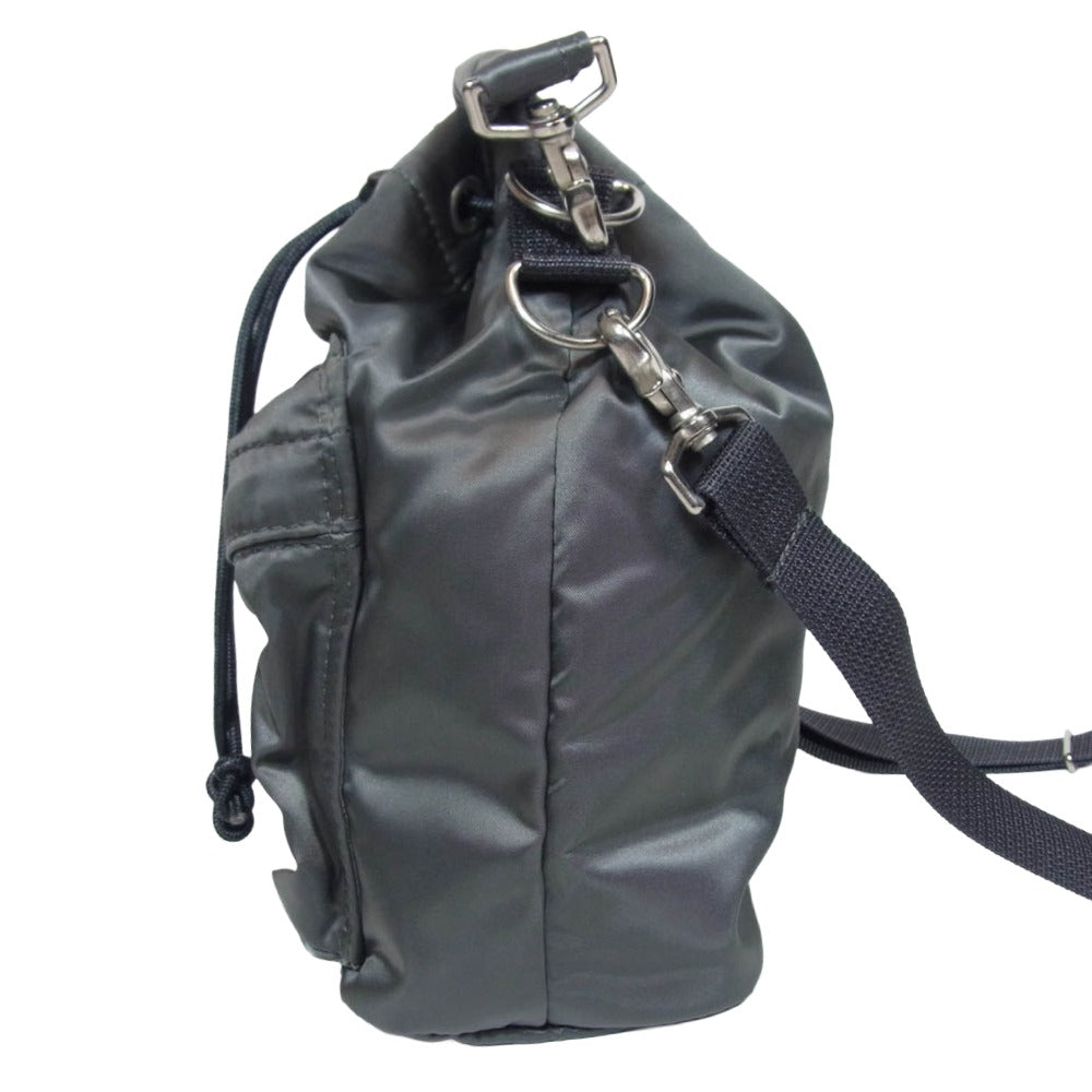 PORTER ポーター BALLOONSAC バルーンサック 巾着 ショルダーバッグ カーキ系【中古】
