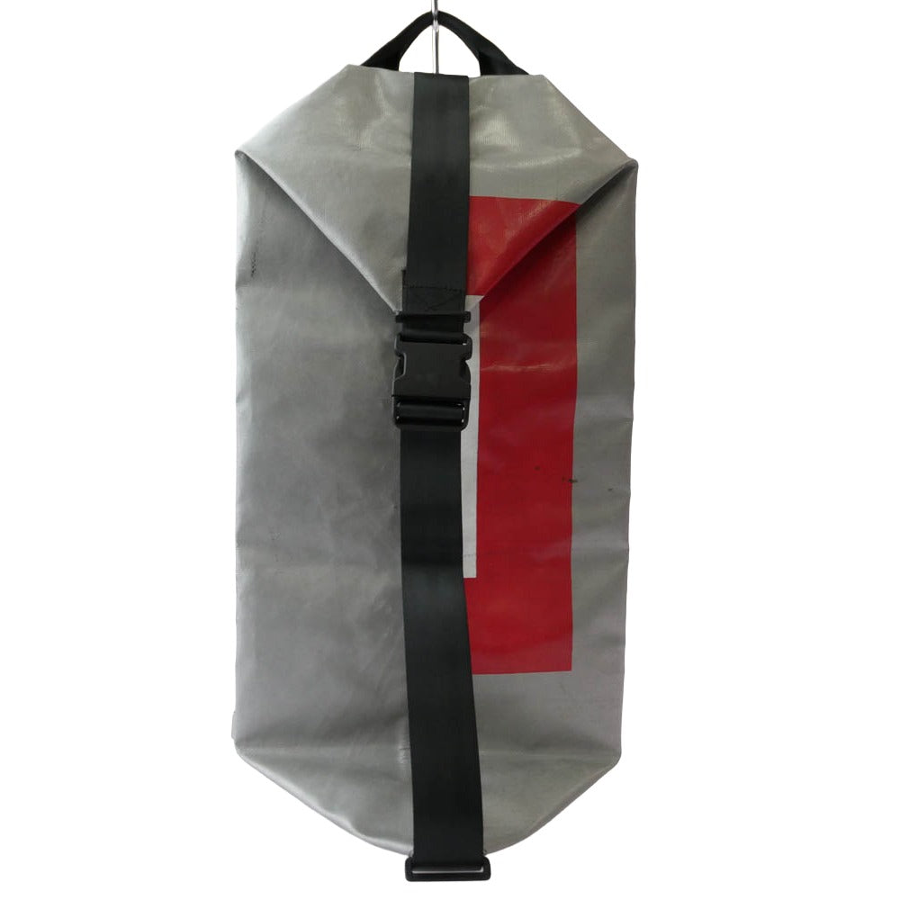 FREITAG フライターグ 2WAY リュック ボストンバッグ シルバー系 レッド系【中古】
