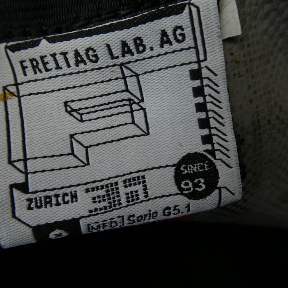 FREITAG フライターグ 2WAY リュック ボストンバッグ シルバー系 レッド系【中古】