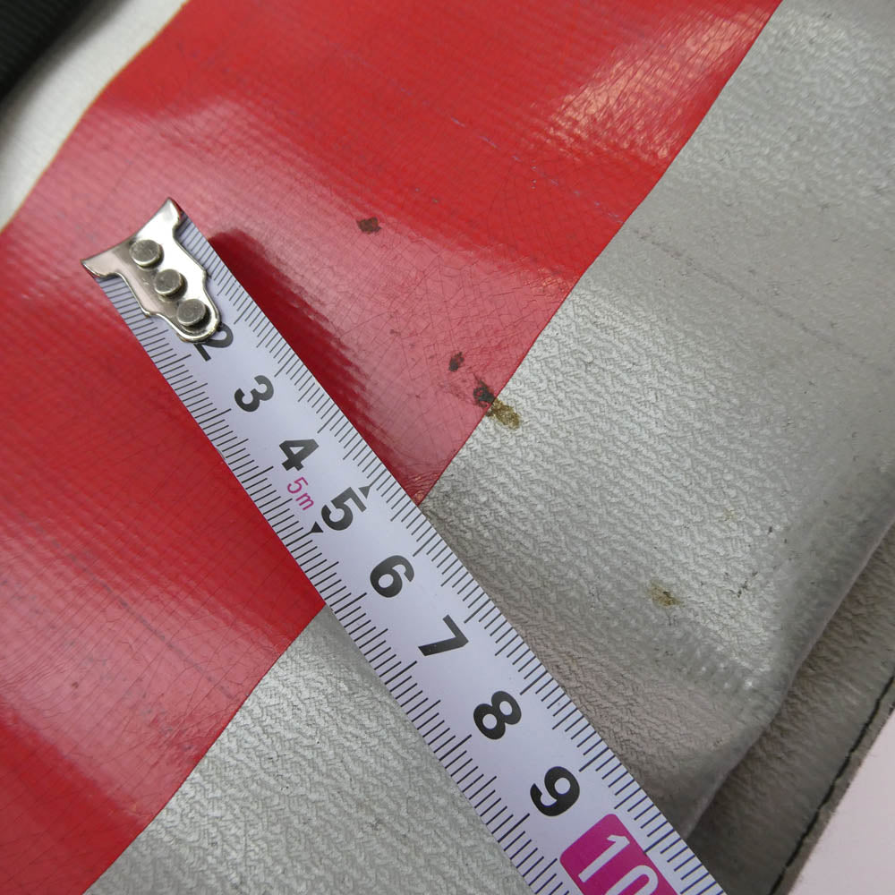 FREITAG フライターグ 2WAY リュック ボストンバッグ シルバー系 レッド系【中古】