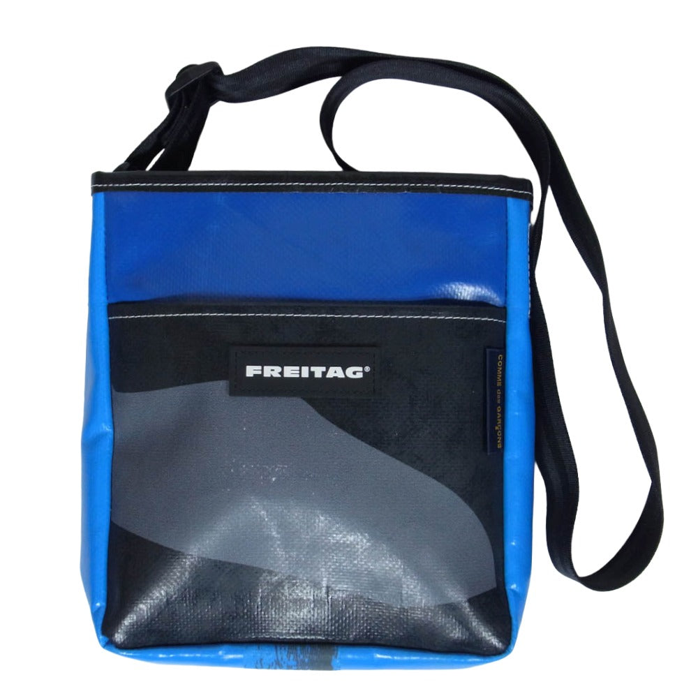 COMME des GARCONS コムデギャルソン Ol-K 213-051-1-1 FREITAG フライターグ Postman Bag Small ポストマン ショルダーバッグ ブルー系【中古】