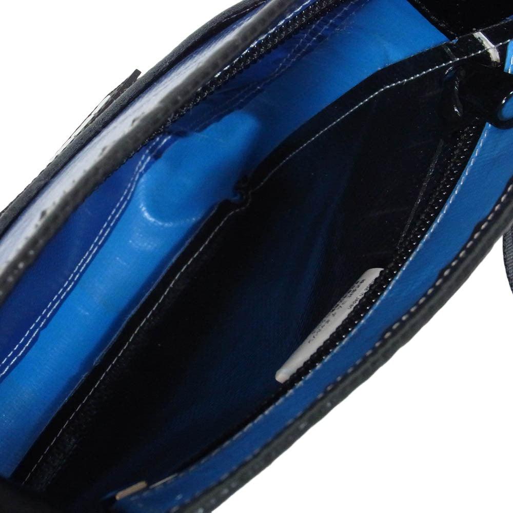 COMME des GARCONS コムデギャルソン Ol-K 213-051-1-1 FREITAG フライターグ Postman Bag Small ポストマン ショルダーバッグ ブルー系【中古】