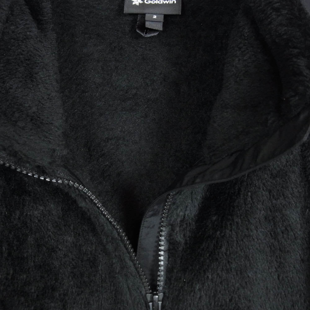 Goldwin ゴールドウィン GL35331 POLARTEC HIGH LOFT FLEECE JACKET ポーラテック ハイ ロフト フリース ジャケット ブラック系 M【美品】【中古】