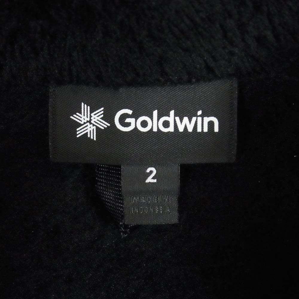 Goldwin ゴールドウィン GL35331 POLARTEC HIGH LOFT FLEECE JACKET ポーラテック ハイ ロフト フリース ジャケット ブラック系 M【美品】【中古】