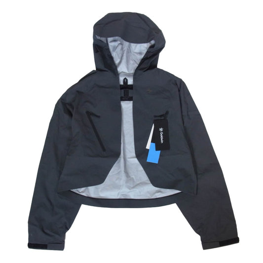 Goldwin ゴールドウィン 25SS GL05146 PERTEX SHIELD AIR Bolero パーテックス シールド エアー ボレロ ポンチョ ジャケット チャコール系 2【美品】【中古】