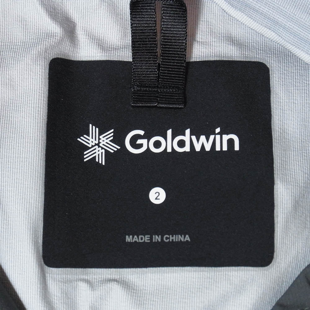 Goldwin ゴールドウィン 25SS GL05146 PERTEX SHIELD AIR Bolero パーテックス シールド エアー ボレロ ポンチョ ジャケット チャコール系 2【美品】【中古】