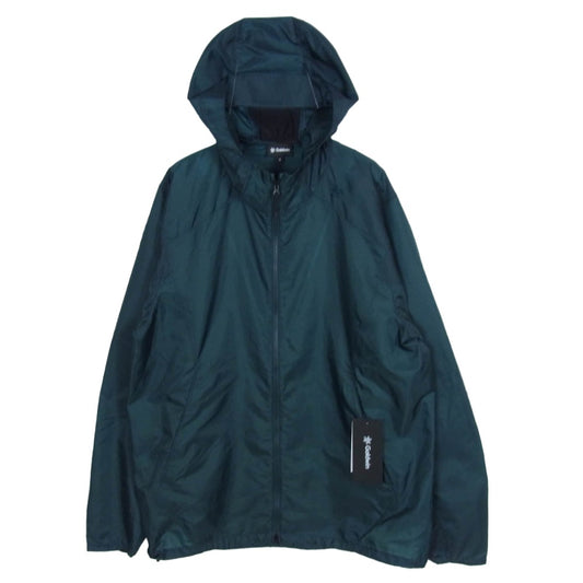 Goldwin ゴールドウィン GM16124 AIRLY SHELL PACKABLE WIND JACKET エアリー シェル パッカブル ウィンド ジャケット KOKIRAN GREEN 3【極上美品】【中古】