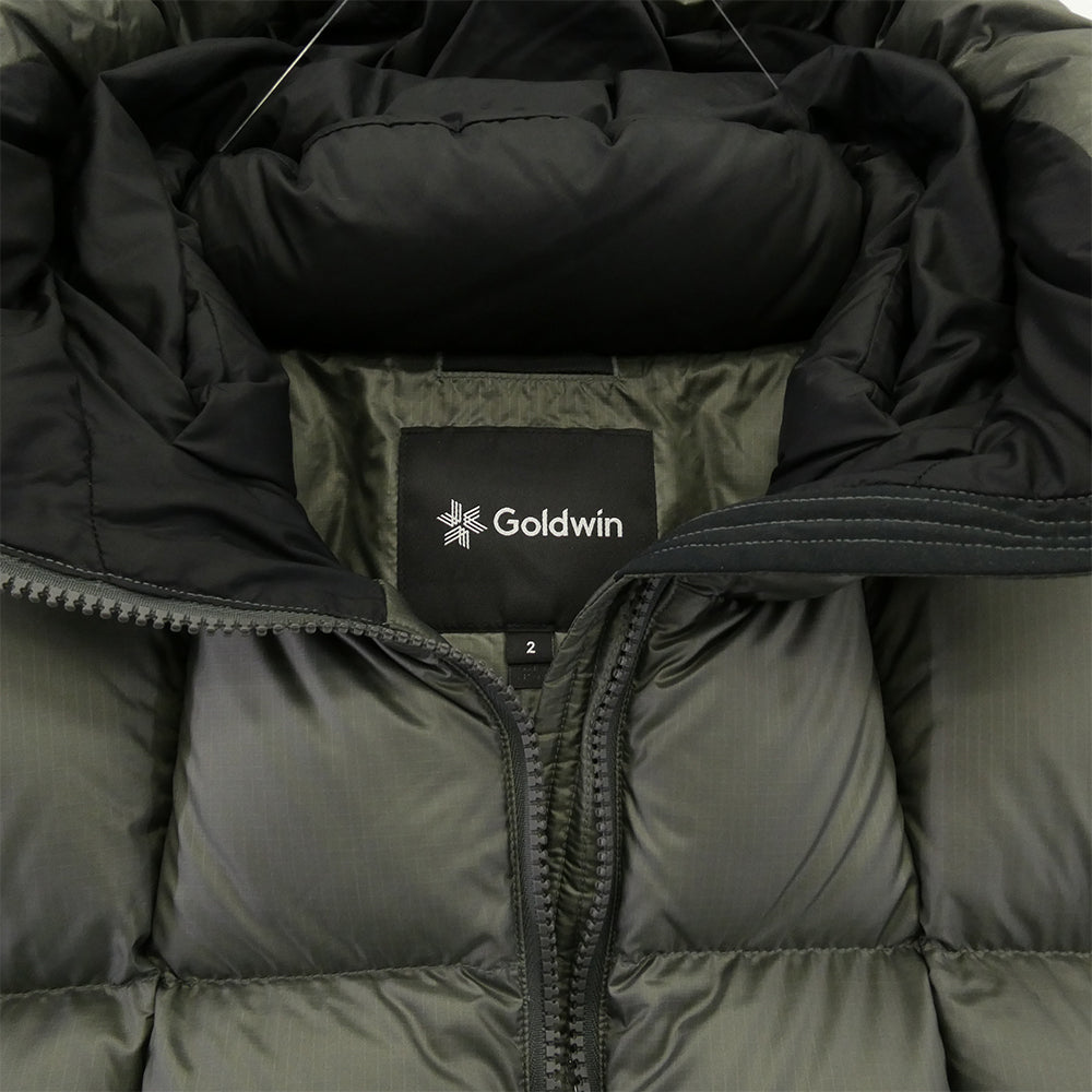 Goldwin ゴールドウィン GL25337 PERTEX QUANTUM Down Parka パーテックス カンタム ダウン パーカ ジャケット モスグリーン系 2【中古】