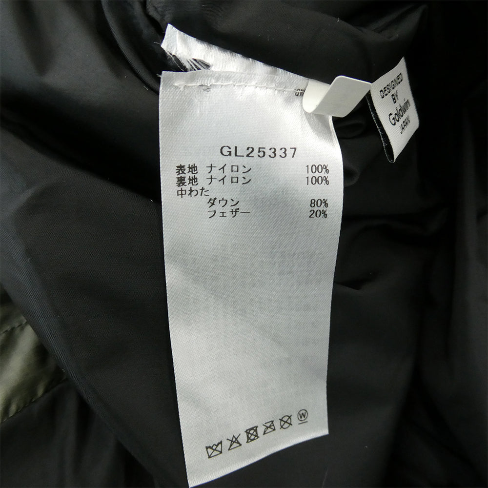 Goldwin ゴールドウィン GL25337 PERTEX QUANTUM Down Parka パーテックス カンタム ダウン パーカ ジャケット モスグリーン系 2【中古】