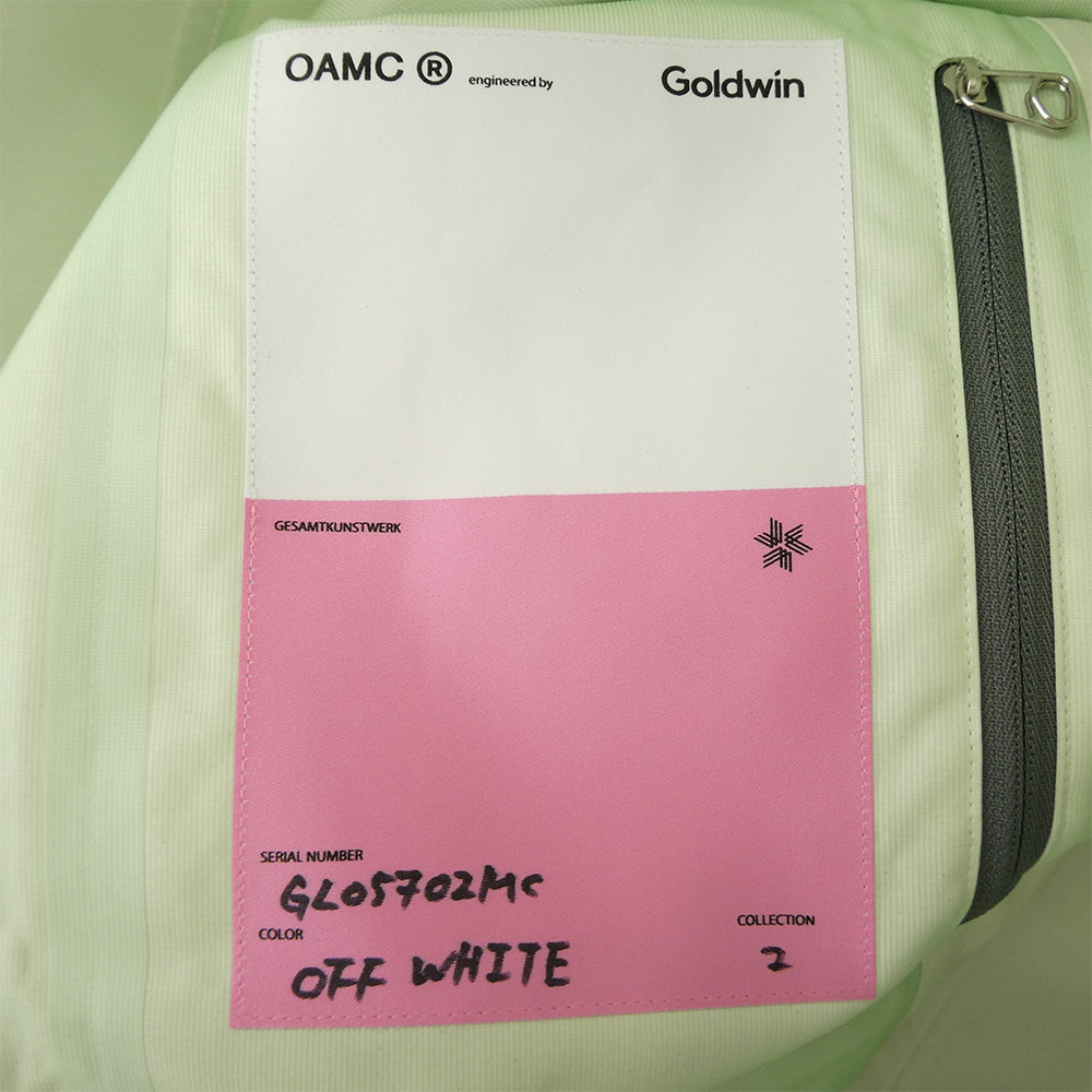 Goldwin ゴールドウィン 25SS GL05702MC 3L Hooded Jacket 3レイヤー フーデッド ジャケット ミントグリーン系 L【美品】【中古】