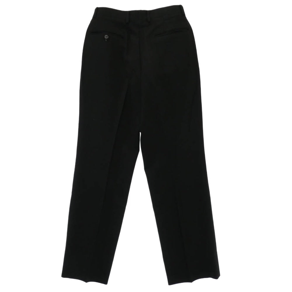 Christian Dior クリスチャンディオール CD6441 CD6791 MONSIEUR ムッシュ ウール ダブルブレスト ジャケット 2タック スラックスパンツ セットアップ ブラック系 A5/92-79-170【中古】
