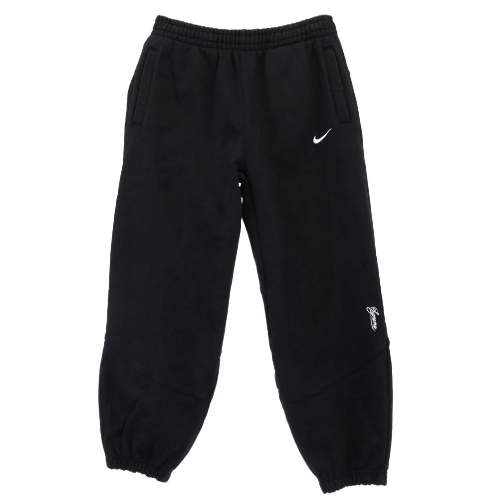 Supreme シュプリーム 25SS HF9630-010 Sweatpant スウッシュ 刺繍 スウェット パンツ ブラック系 S【中古】