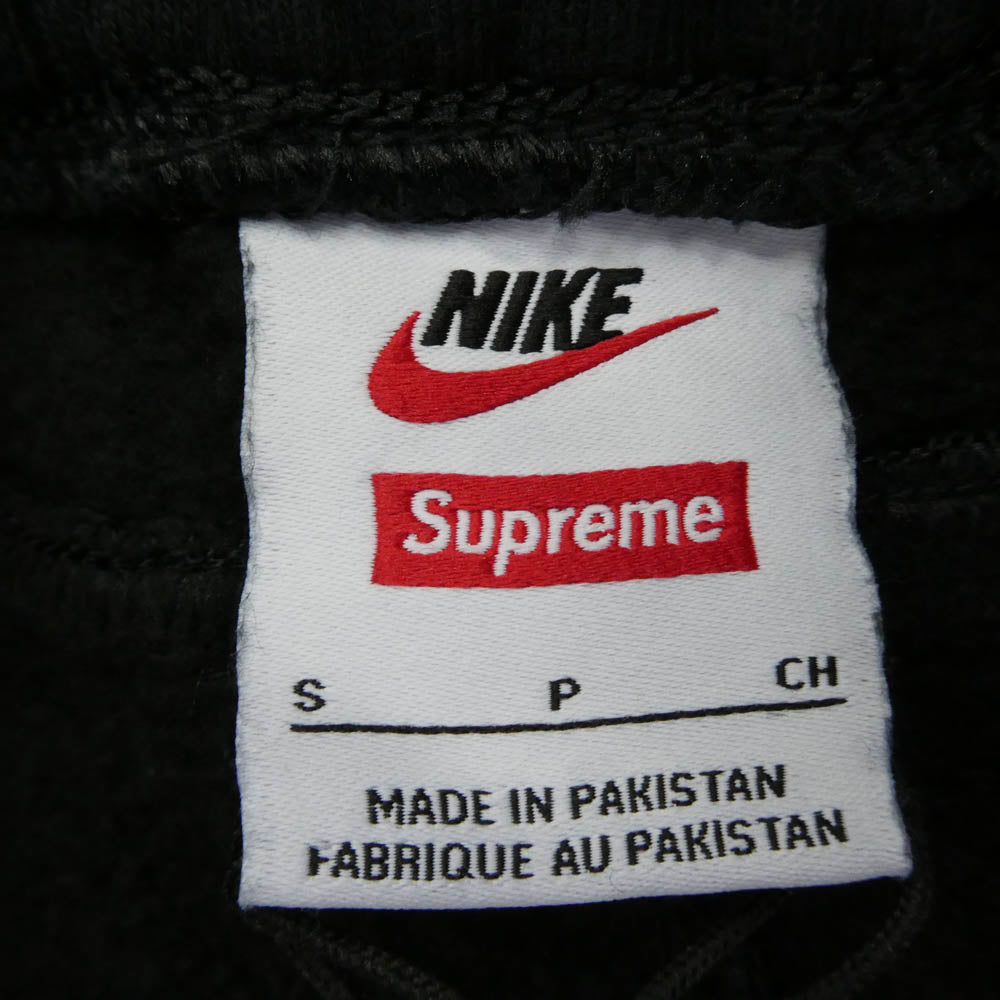 Supreme シュプリーム 25SS HF9630-010 Sweatpant スウッシュ 刺繍 スウェット パンツ ブラック系 S【中古】