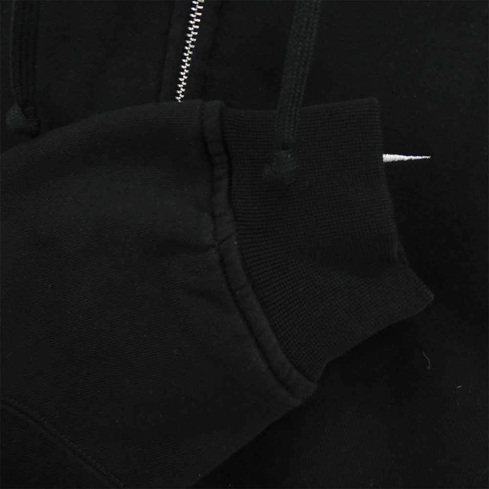 Supreme シュプリーム 25SS HF9633-010 Zip Up Hooded Sweatshirt ジップアップ フーデッド スウェットシャツ フーディー パーカー ブラック系 S【極上美品】【中古】