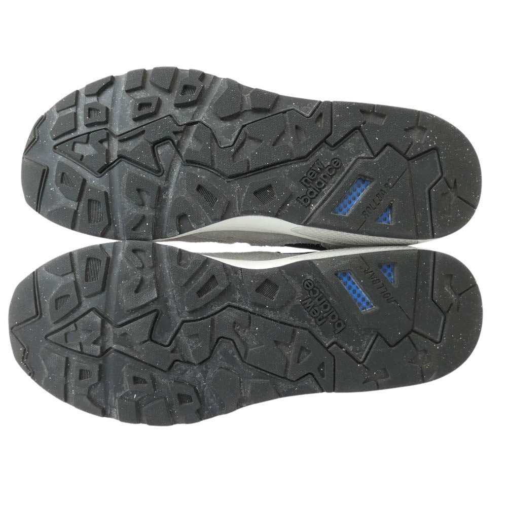 NEW BALANCE ニューバランス MT580MG2 580 Gray スエード スニーカー グレー系 28【中古】