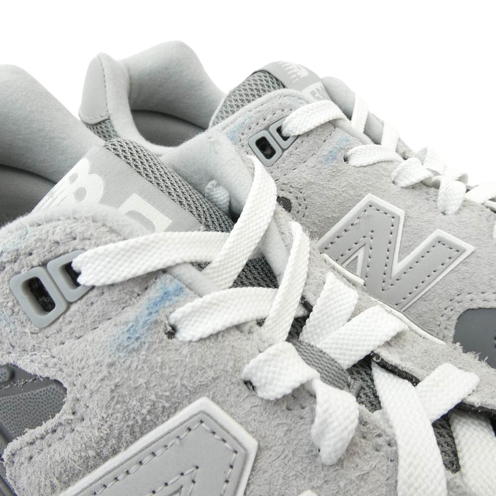NEW BALANCE ニューバランス MT580MG2 580 Gray スエード スニーカー グレー系 28【中古】