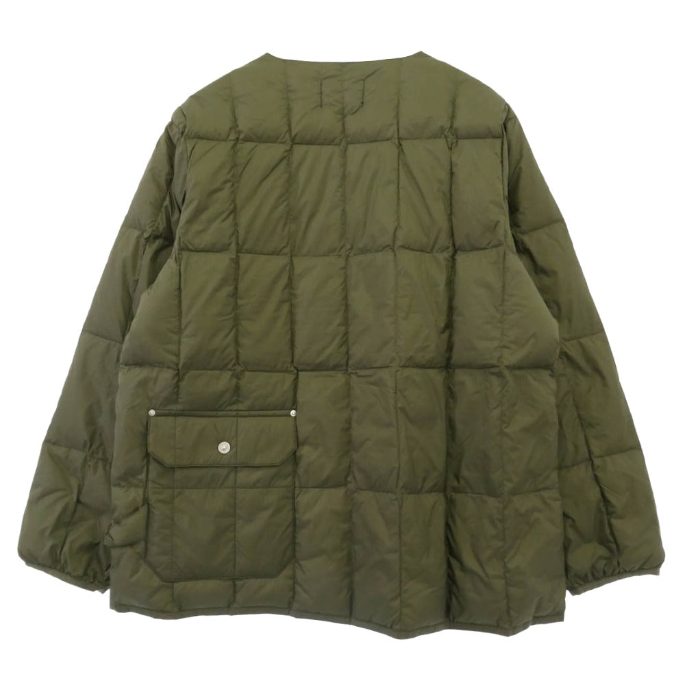 タイオン NA2504 Cordura Work Crew Neck Down Jacket コーデュラ ワーク クルーネック ダウン ジャケット カーキ系 S 3XL【中古】