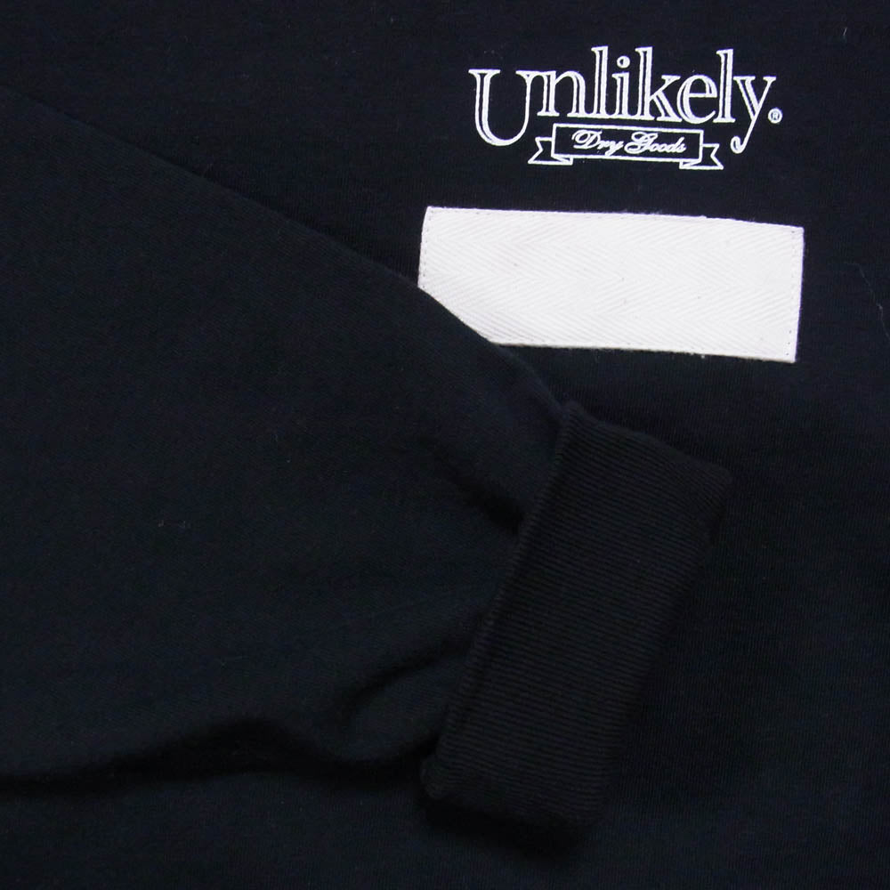 アンライクリー U25F-14-0001 Unlikely Team Tee Long Sleeve アンライクリー チーム 長袖 Tシャツ カットソー ブラック系 M【中古】