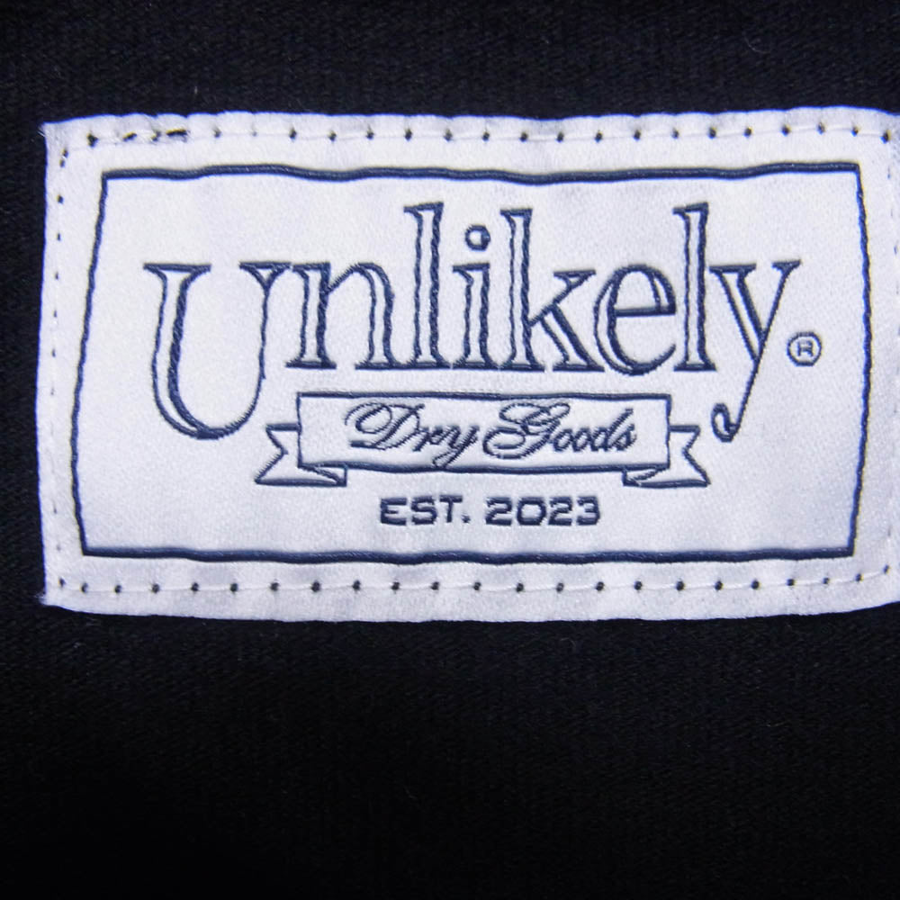 アンライクリー U25F-14-0001 Unlikely Team Tee Long Sleeve アンライクリー チーム 長袖 Tシャツ カットソー ブラック系 M【中古】