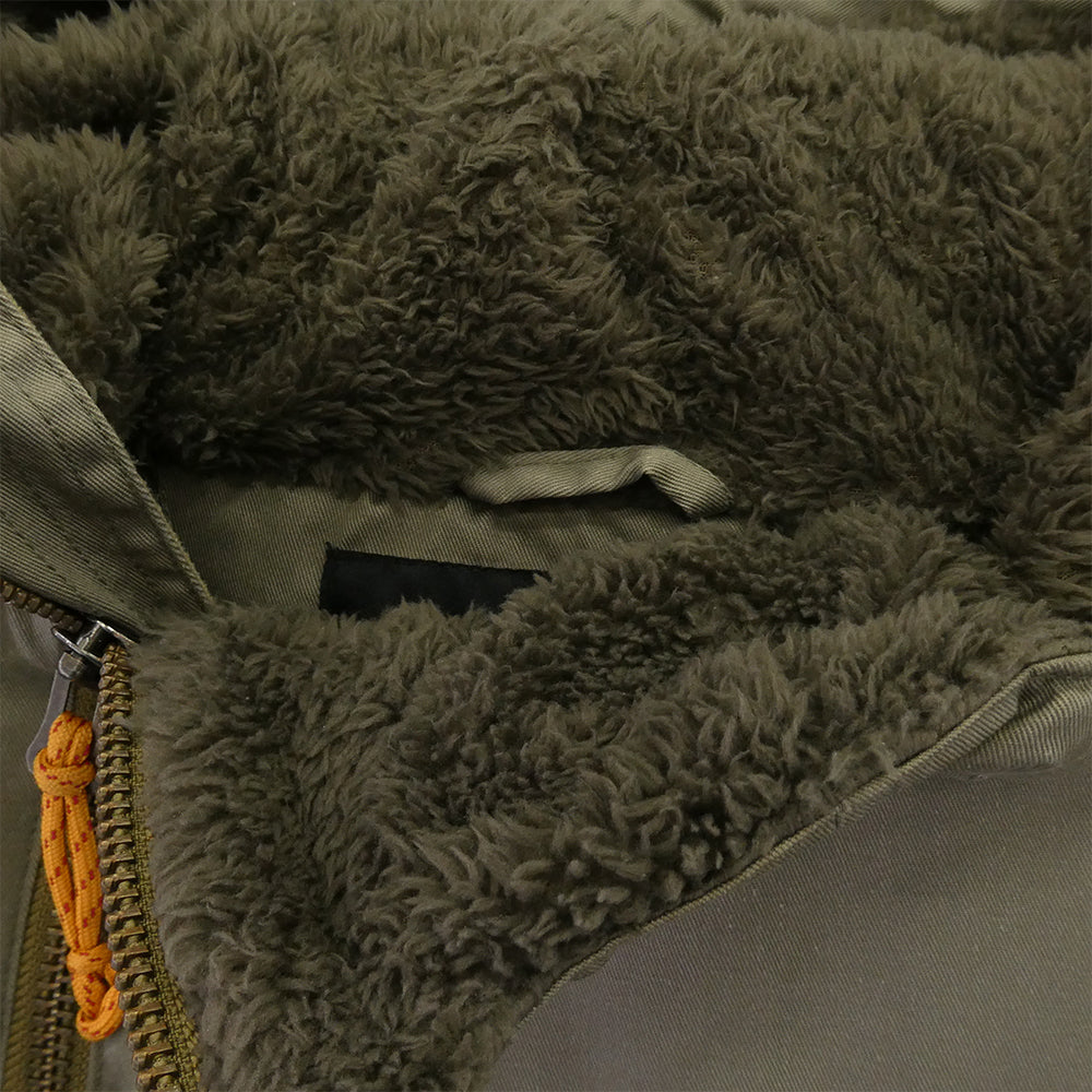 ジーアールエヌ アウトドア GO1281Q HIASOBI CAMPER BOA JACKET ヒアソビ キャンパー ボア ジャケット オリーブ系 L【中古】