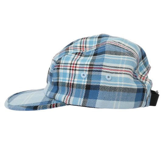Supreme シュプリーム 25AW x Lochcarron Camp Cap ロッカロン キャンプ キャップ 帽子 ブルー系【極上美品】【中古】
