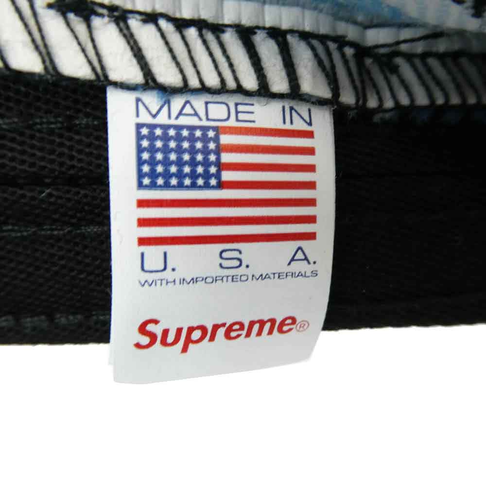 Supreme シュプリーム 25AW x Lochcarron Camp Cap ロッカロン キャンプ キャップ 帽子 ブルー系【極上美品】【中古】