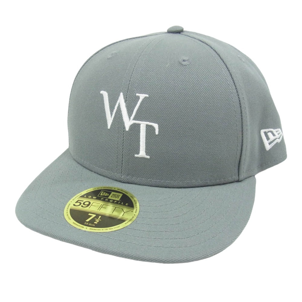 WTAPS ダブルタップス 25AW 252NENED-HT01 59FIFTY Low Profile Cap Poly Twill 59 フィフティ ロー プロファイル キャップ 帽子 グレー系 7 /12【極上美品】【中古】