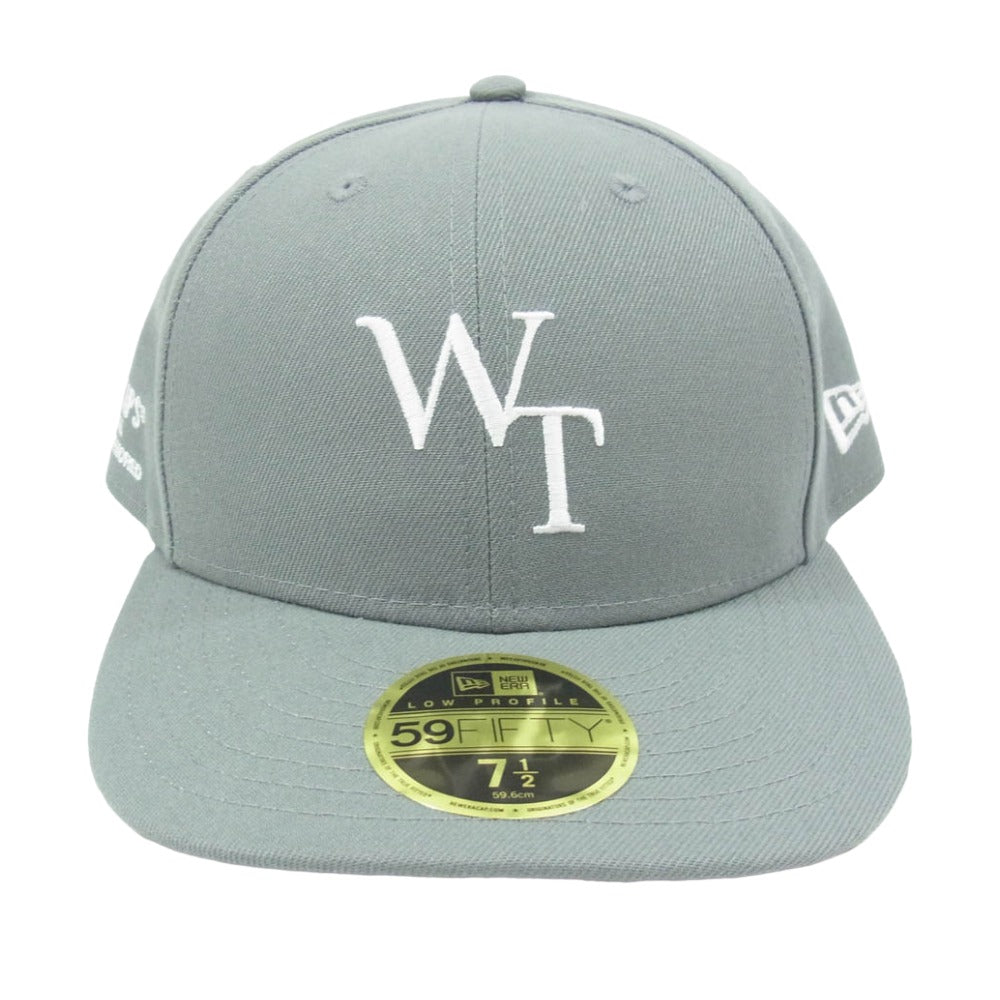 WTAPS ダブルタップス 25AW 252NENED-HT01 59FIFTY Low Profile Cap Poly Twill 59 フィフティ ロー プロファイル キャップ 帽子 グレー系 7 /12【極上美品】【中古】