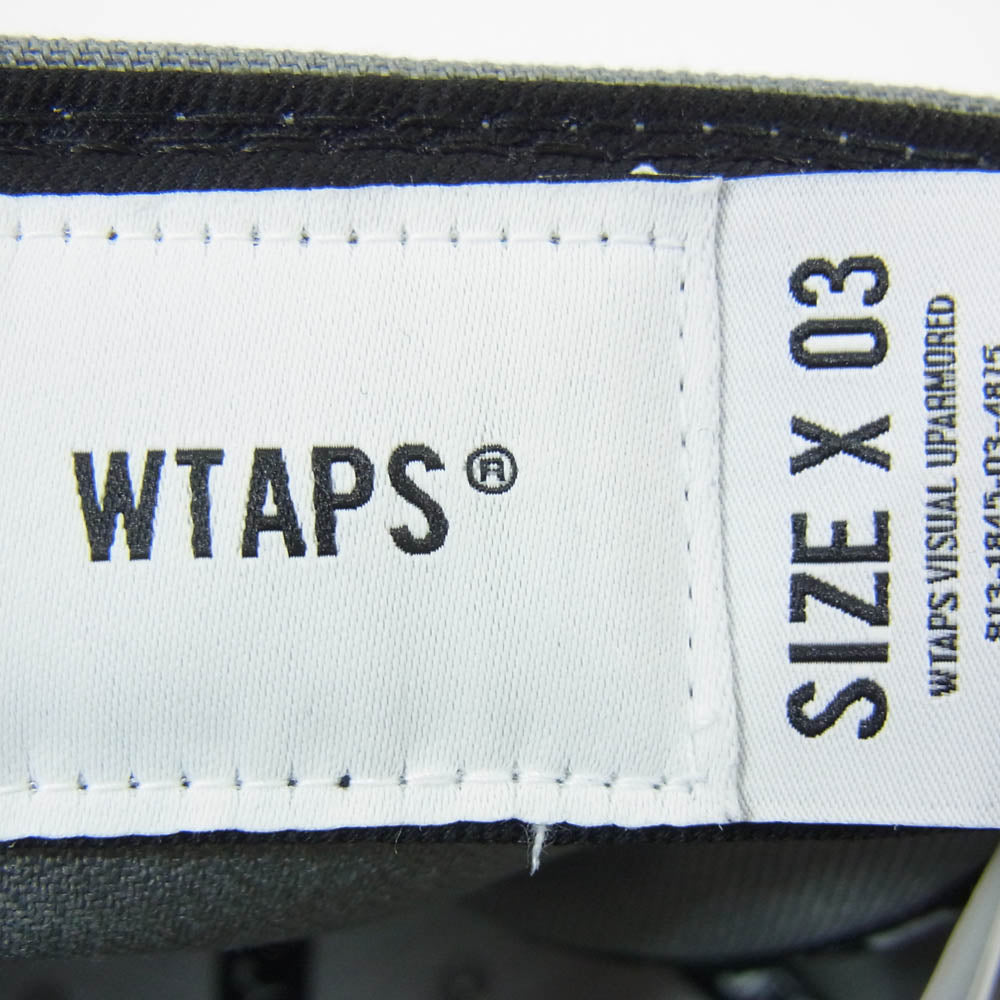 WTAPS ダブルタップス 25AW 252NENED-HT01 59FIFTY Low Profile Cap Poly Twill 59 フィフティ ロー プロファイル キャップ 帽子 グレー系 7 /12【極上美品】【中古】