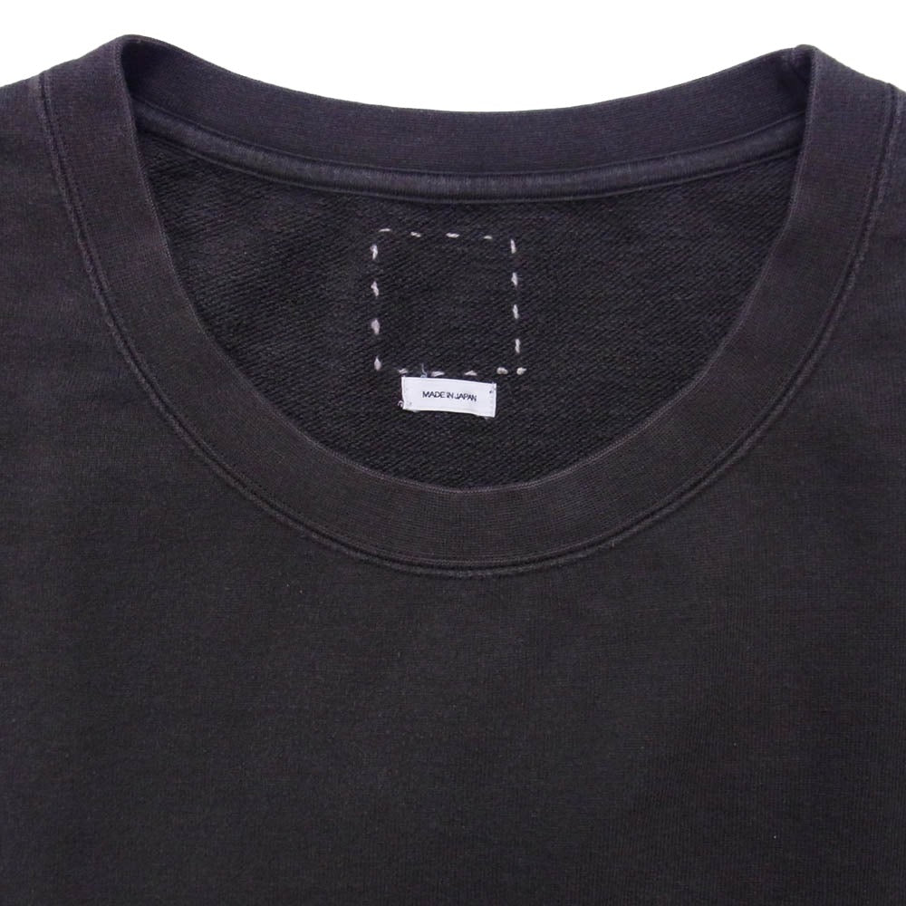 VISVIM ビズビム 18SS 0118105010039 JUMBO SWEAT CREW L/S ジャンボ 長袖 クルーネック スウェット ブラウン ダークブラウン系 3【中古】