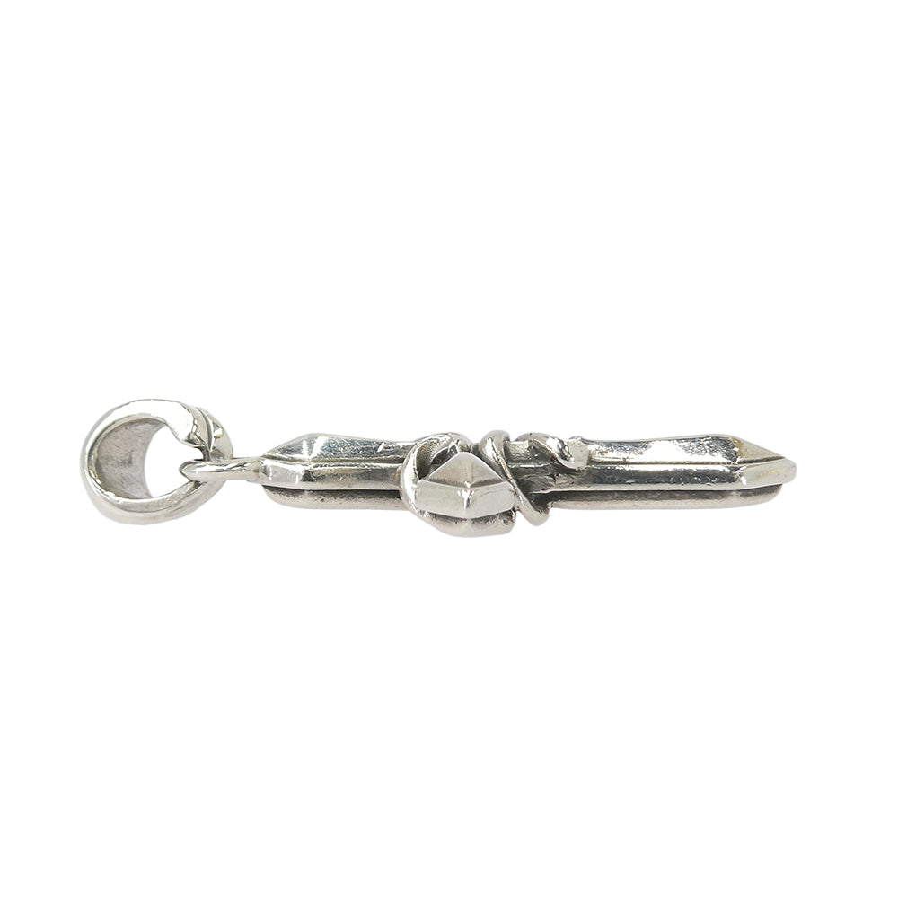 ディールデザイン SN-029 TANGLE SNAKE CROSS スネーク クロス ペンダントトップ シルバー系【中古】