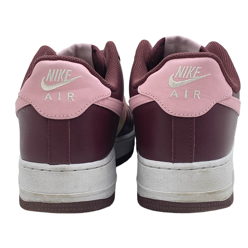 NIKE ナイキ FD9925-161 AIR FORCE 1 07 VALENTINE’S DAY 2023 エアフォース1 バレンタインデー ローカット スニーカー エンジ系 ホワイト系 ピンク系 29cm【中古】