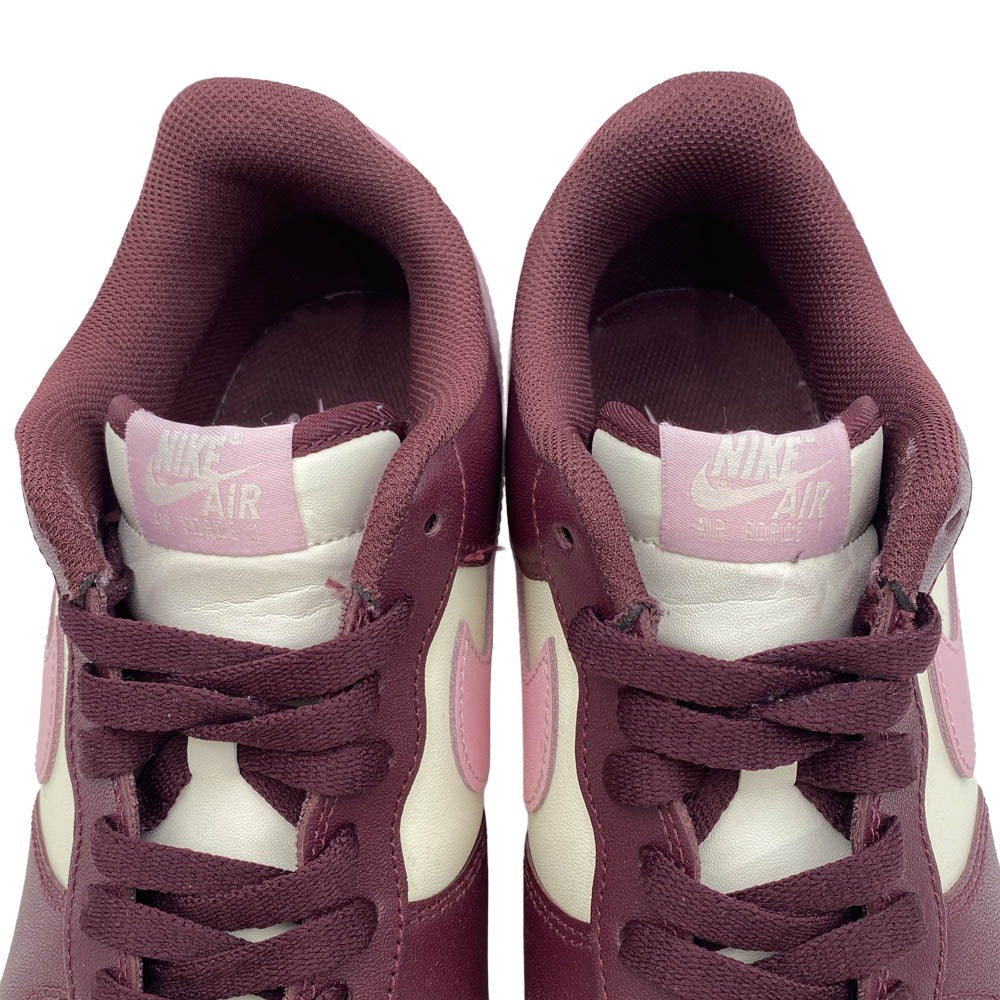 NIKE ナイキ FD9925-161 AIR FORCE 1 07 VALENTINE’S DAY 2023 エアフォース1 バレンタインデー ローカット スニーカー エンジ系 ホワイト系 ピンク系 29cm【中古】