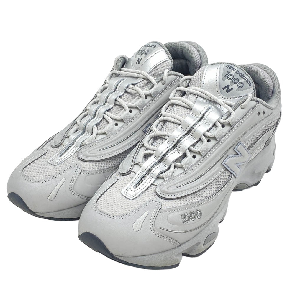 NEW BALANCE ニューバランス M1000TE 1000 Grey Reflective グレー リフレクティブ ローカット スニーカー グレー系 29cm【中古】