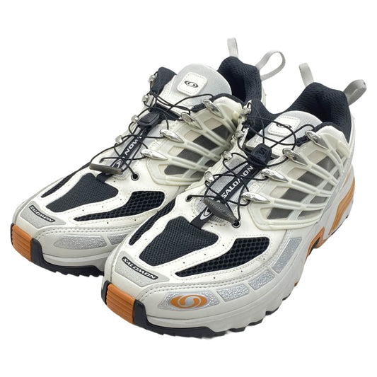 salomon サロモン 472988 ACS PRO エーシーエス プロ ローカット スニーカー ホワイト系 オレンジ系 29cm【美品】【中古】