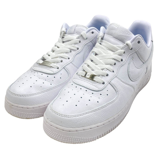 NIKE ナイキ CZ8065-100 × Drake NOCTA Air Force 1 Low Love You Forver White ドレイク ノクタ エアフォース1 ロー ラブ ユー フォーエバー ローカット スニーカー ホワイト ホワイト系 29cm【中古】