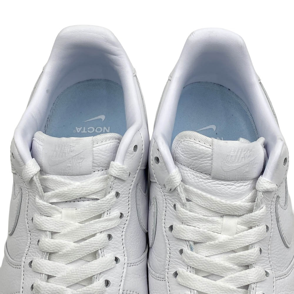 NIKE ナイキ CZ8065-100 × Drake NOCTA Air Force 1 Low Love You Forver White ドレイク ノクタ エアフォース1 ロー ラブ ユー フォーエバー ローカット スニーカー ホワイト ホワイト系 29cm【中古】