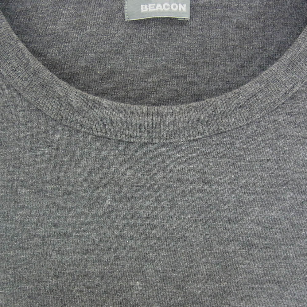 kolor カラー 19SS 19SBM-T07236S beacon ビーコン 刺繍 半袖 Tシャツ グレー系 2【中古】